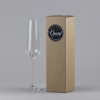 Hampers and Gifts to the UK - Send the Personalised Ruby Wedding Champagne Glass